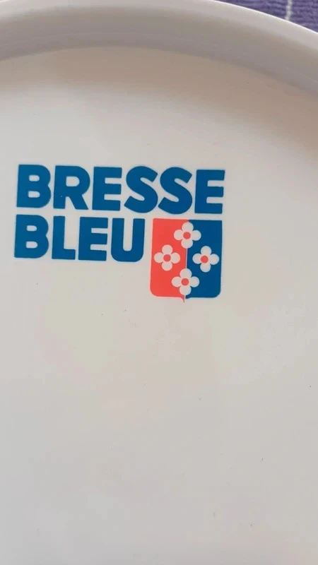 Pratos Bresse azul novos em plástico duro – photo 2